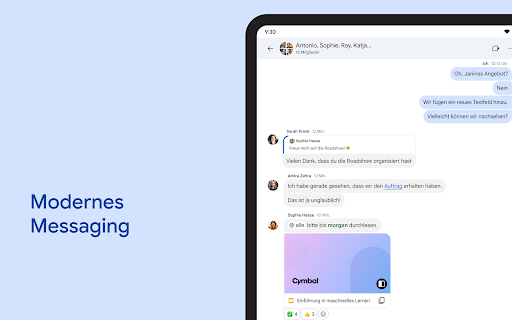 Google Chat Bildschirmfoto 10