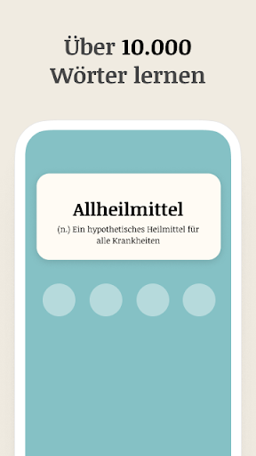 Vocabulary - Wörter lernen Bildschirmfoto 1