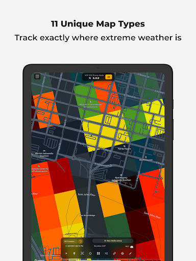 RadarOmega: Doppler Radar App Bildschirmfoto 11