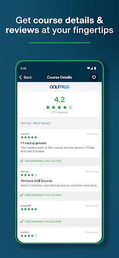 GolfNow: Golf Tee Times Bildschirmfoto 6