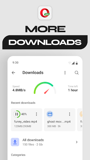 Webbrowser Opera Mini Bildschirmfoto 4
