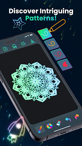 Magic Doodle: Glow Art Drawing Bildschirmfoto 7
