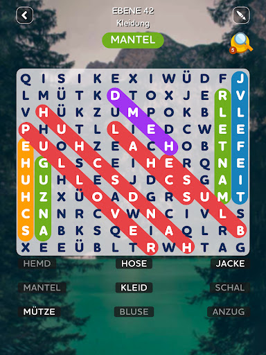 Wortsuche - Word Search Quest Bildschirmfoto 7