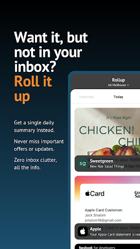 Unroll.Me - Inbox Mail Cleaner Bildschirmfoto 3