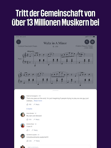 MuseScore Noten & Akkorde App Bildschirmfoto 10