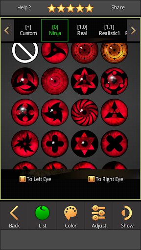 FoxEyes - Change Eye Color Bildschirmfoto 2