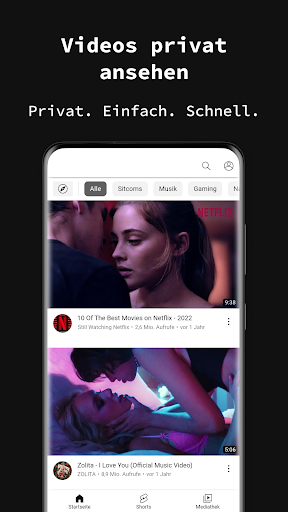 Privater Browser Inkognito App Bildschirmfoto 11