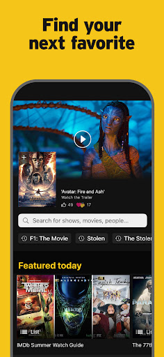 IMDb Filme & TV Bildschirmfoto 1