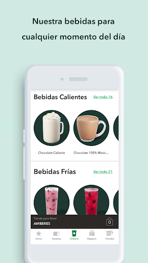 Starbucks México Bildschirmfoto 6