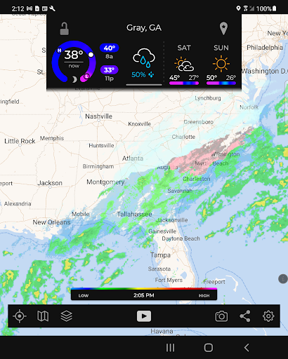 MyRadar Wetterradar Bildschirmfoto 7