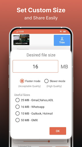 Compress Video Size Compressor Bildschirmfoto 3
