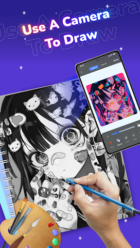 Draw Anime: Paint & Sketch App Bildschirmfoto 7