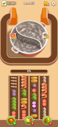 Hotpot Loop: Food Sort Bildschirmfoto 7