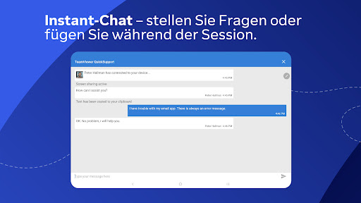 TeamViewer QuickSupport Bildschirmfoto 9