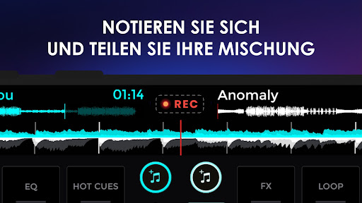 edjing Mix - DJ Musik Mixer Bildschirmfoto 1