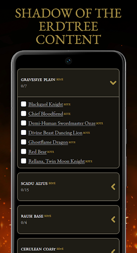 Tarnished Checklist Premium Bildschirmfoto 1