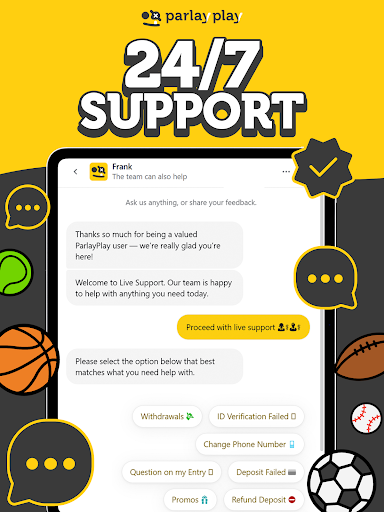 ParlayPlay Fantasy Sports Game Bildschirmfoto 21