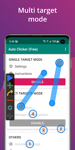 Auto Clicker - Automatic tap Bildschirmfoto 3