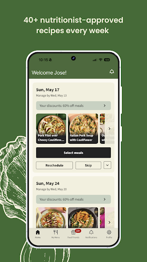 Green Chef: Healthy Meal Kits Bildschirmfoto 1
