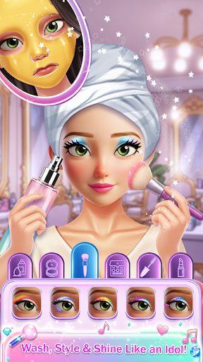 Ice Princess Makeup Salon Bildschirmfoto 2