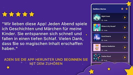 Gute-Nacht-Geschichten. Kinder Bildschirmfoto 20