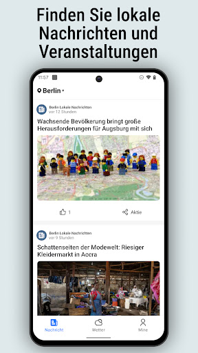 Lokales Wetter & Nachrichten Bildschirmfoto 8
