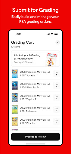 PSA | Pokémon and Sports Cards Bildschirmfoto 6