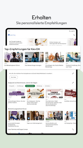 LinkedIn Learning Bildschirmfoto 2
