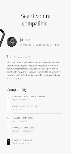 Co–Star Personalized Astrology Bildschirmfoto 3