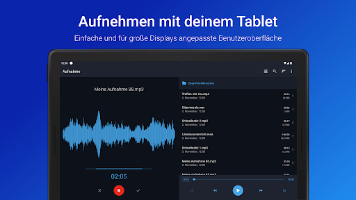 Stimmrekorder Plus Profi Bildschirmfoto 6