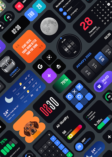 Galaxy Widgets: One UI Bildschirmfoto 3
