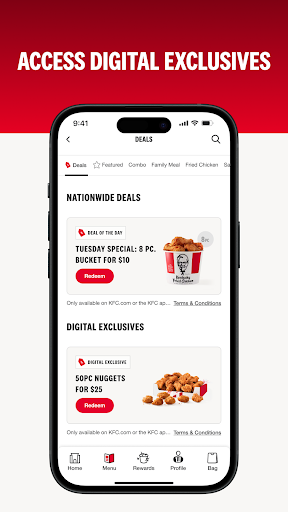 KFC US - Ordering App Bildschirmfoto 2