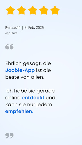 Jooble－Jobsuche & Jobbörse App Bildschirmfoto 6