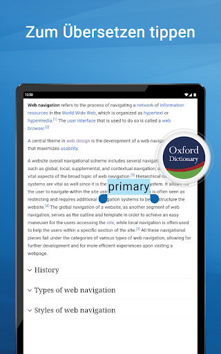 Oxford Dictionary Bildschirmfoto 4