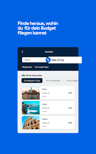 Skyscanner Flüge Hotels Autos Bildschirmfoto 20