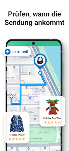 Sendungsverfolgung - paket app Bildschirmfoto 6