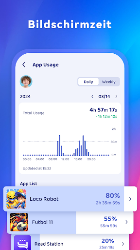 FindU: GPS Tracker Ortungs-app Bildschirmfoto 1