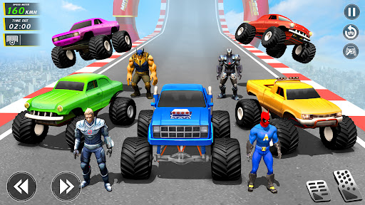 Mega Ramp Monster Truck Stunts Bildschirmfoto 16