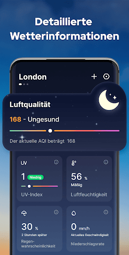 Wettervorhersage mit Radar Bildschirmfoto 5
