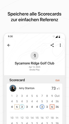 Garmin Golf Bildschirmfoto 1