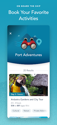 Disney Cruise Line Navigator Bildschirmfoto 4
