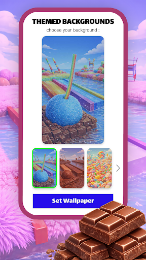 Candy Race Launcher Bildschirmfoto 3