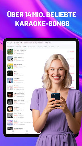 StarMaker: Singe Karaoke Bildschirmfoto 5