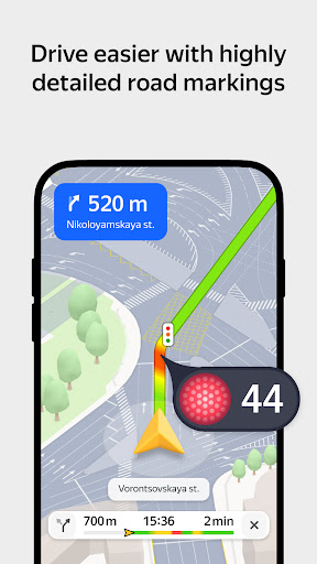 Yandex Maps and Navigator Bildschirmfoto 4