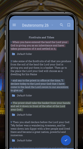 NKJV Bible offline app Bildschirmfoto 7