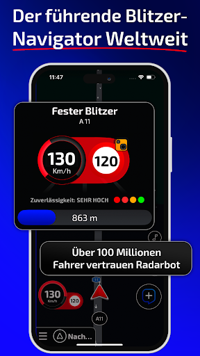 Radarbot: Blitzer Radarwarner Bildschirmfoto 6