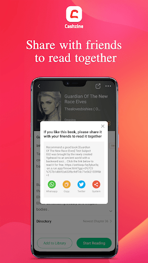 Cashzine - Earn money reward Bildschirmfoto 1