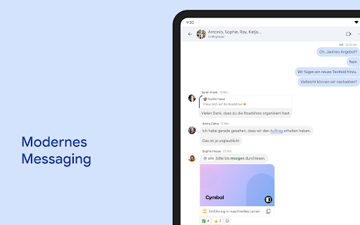 Google Chat Bildschirmfoto 21