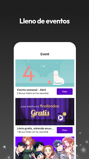Pentacomix – Webtoons español Bildschirmfoto 4