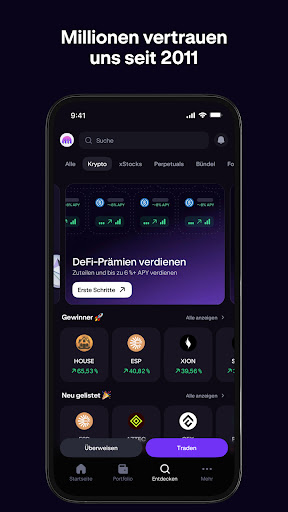 Kraken: Crypto und Bitcoin BTC Bildschirmfoto 10